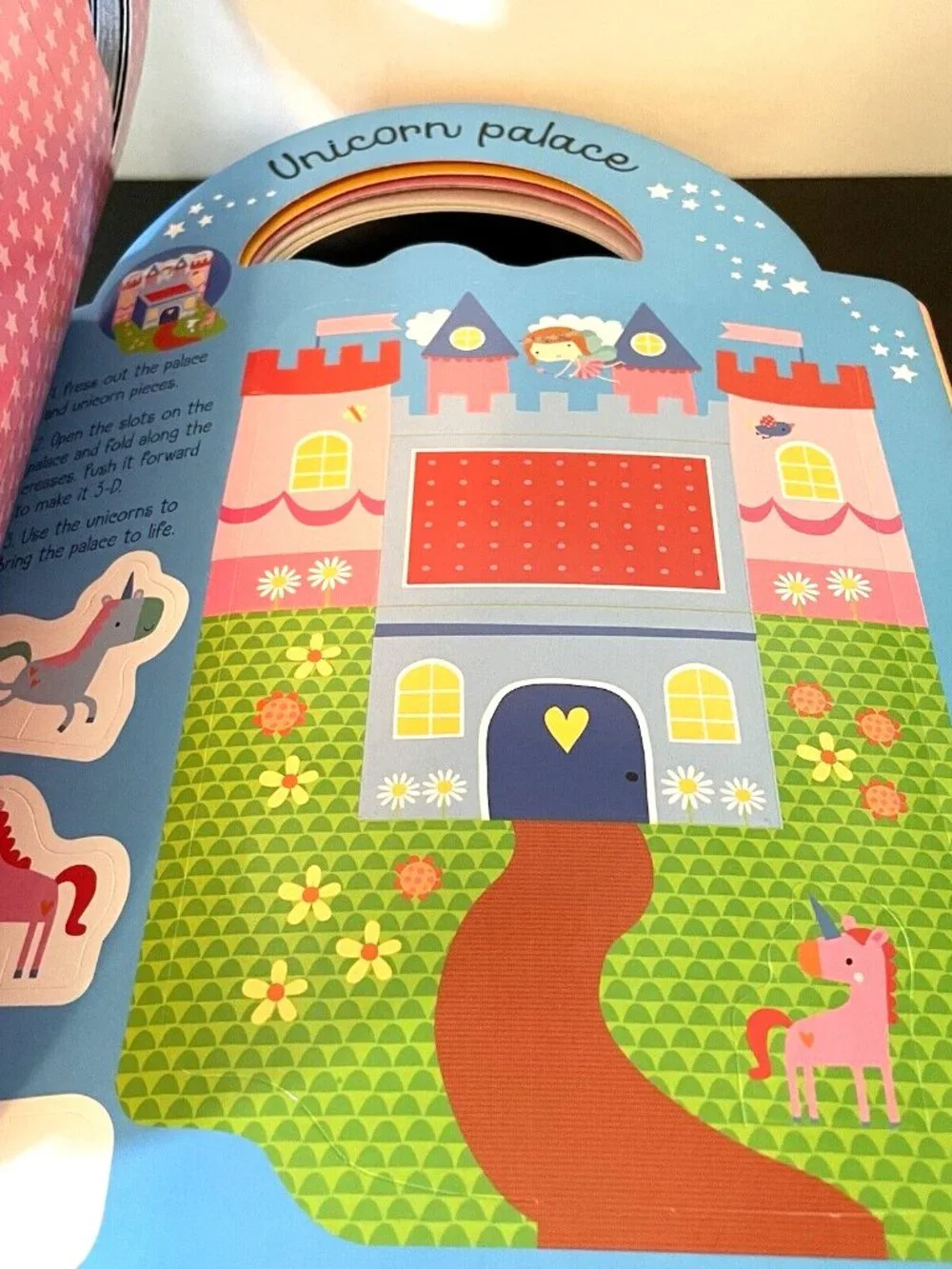Kids Toys Darcie Unicorn Stickers Play Scene and Activity Book SET
